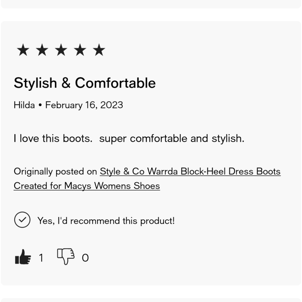 NEW STYLE & CO | $89 Faux Suede Mid Calf Boots - Picture 7 of 8